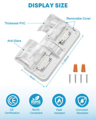 Kohree RV Lights heat-resistant housing ensures durable performance in mobile setups.
