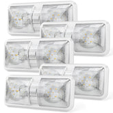 Kohree RV Lights interior double dome for trailers provides bright, efficient illumination.