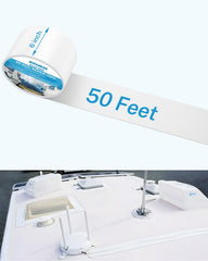 Kohree tape applied to curved surfaces on an RV for easy sealing.