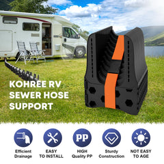 Kohree 3-inch hose compatibility keeps all connections secure.