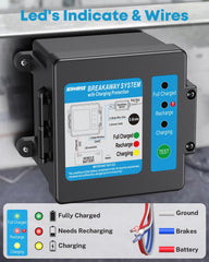 Kohree LED indicator shows battery charging status at a glance.