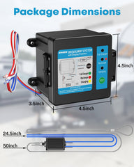 Kohree side-mount design simplifies installation and mounting.