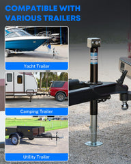 Safety color-height indicator helps ensure proper setup before use.