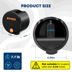 Kohree kit includes four keys for team access.