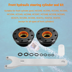 KOHUIPU HC5345 durable steel and rubber seals ensure lasting performance in steering systems.