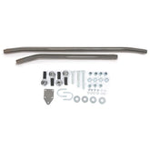 Kojem crossover steering kit: steering bars for Jeep XJ on rugged terrain.