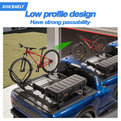 KOKSHELY balanced load across bars for stable, confident highway handling.