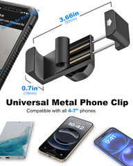 Kolasels supports thick phone cases and larger devices.