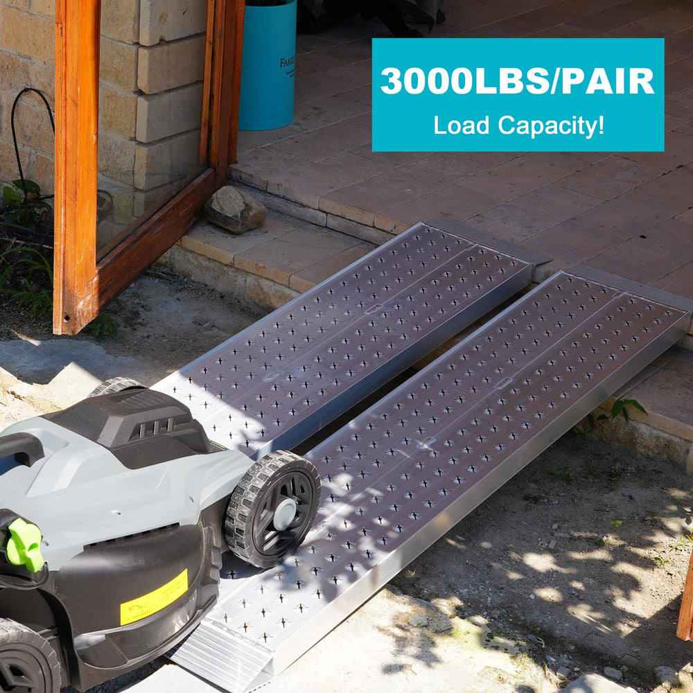KOLOTOOL shed ramp lightweight design simplifies handling and setup.