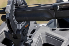 Kolpin Ratcheting Rhino Grip LinQ Kwik-Clip base for rotation and removal.