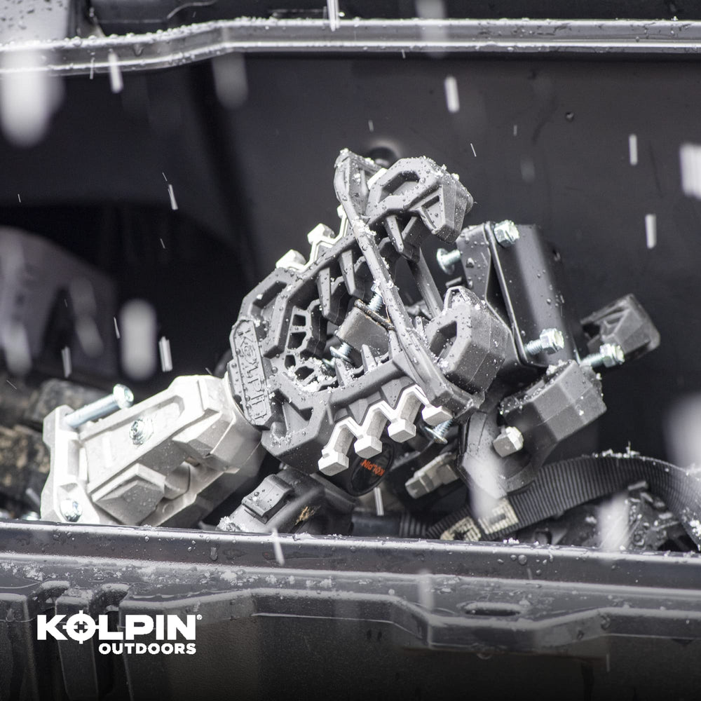Kolpin Rhino Grip Pro includes two heavy-duty rubber straps for secure mounting.