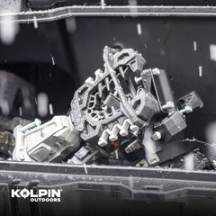Kolpin Rhino Grip Pro includes two heavy-duty rubber straps for secure mounting.