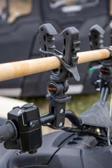 Kolpin Rhino Grip XL tilt-rotation enables precise angle adjustment for riding conditions