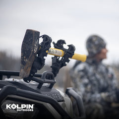 Kolpin Rhino Grip XLR Bar Mount enables quick access on ATVs with handlebar locations
