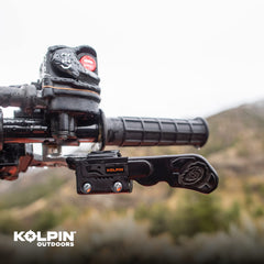 Kolpin Throttle Master during installation showing bolt-on design and precise fit