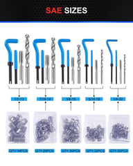 Kolvoii Helicoil HSS taps enable clean threading for reliable repairs