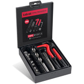 Kolvoii M12x1.5 helicoil kit contents for a complete repair solution on damaged threads