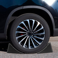 Komokeru durable rubber chocks withstand dirt, mud, sun, and ice during travel.