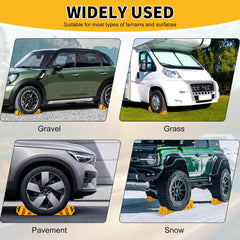 Komokeru 4-pack provides high visibility for safe parking.