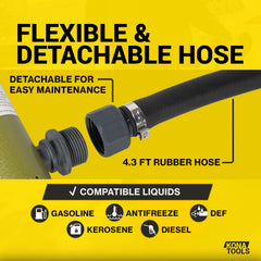 KONA TOOLS 4 AA battery power option for versatile use