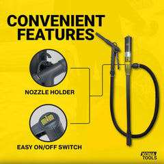 KONA TOOLS built-in nozzle holder keeps workspace tidy