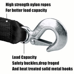 KONON durable woven strap resists wear under sun and road use