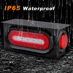 Konrali heavy-duty steel box with black powder coating resists weathering.