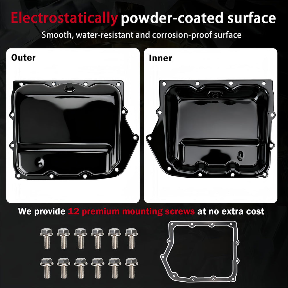 KOONDHEEND 265-833 black powder-coated finish resists corrosion and fluid damage.
