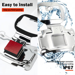 KOONDHEEND aluminum license plate bracket highlighting durability and corrosion resistance