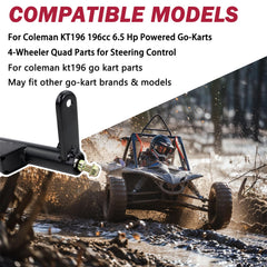 KOONDHEEND ball-joint spindle with 26mm diameter boosts durability for off-road use