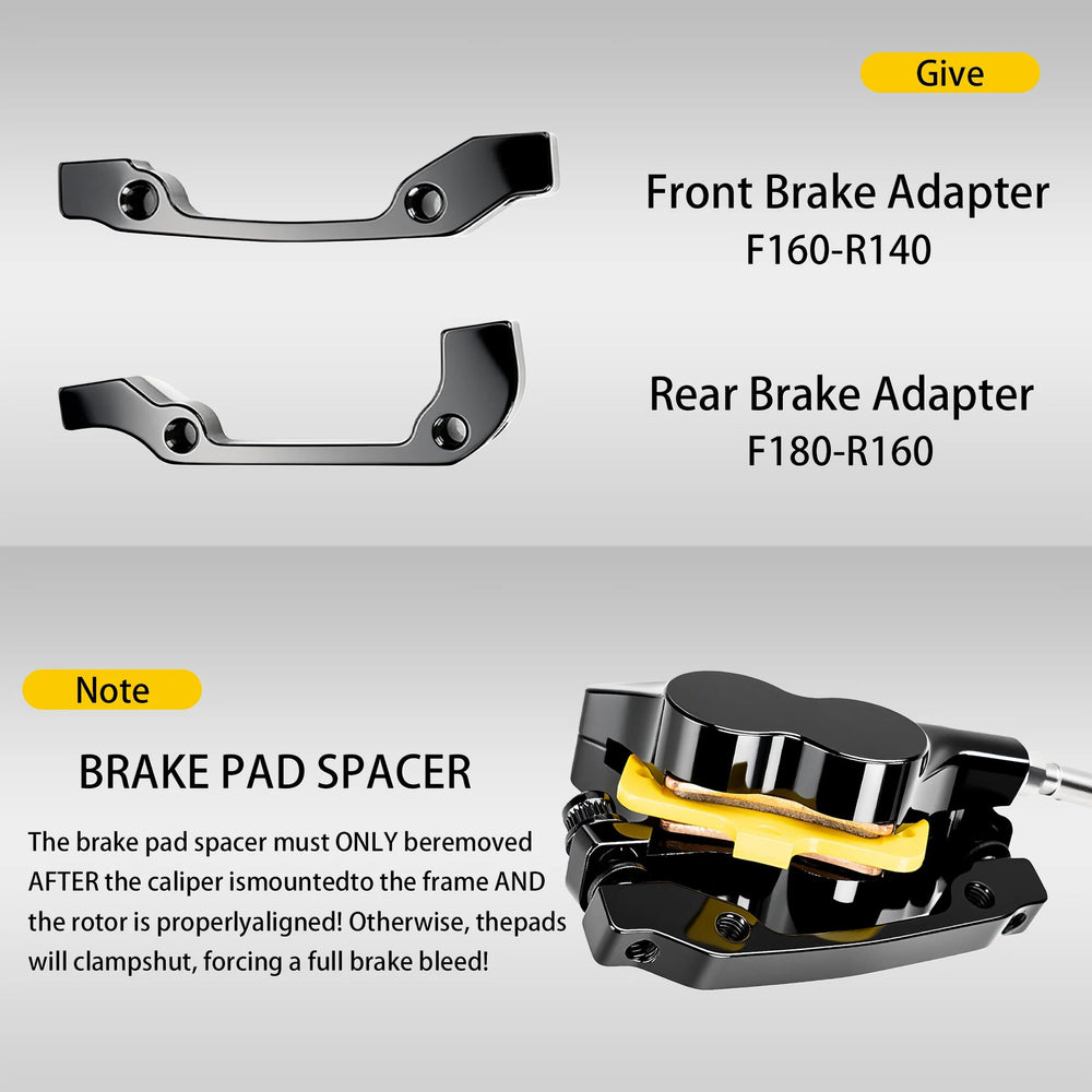 KOONDHEEND hydraulic disc brake system offering smooth response