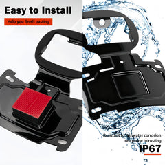 KOONDHEEND bolt-on license plate bracket, no drilling required and fits OEM light bars
