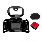 KOONDHEEND license plate relocation bracket for Harley Electra Glide, below tail light for a clean rear look