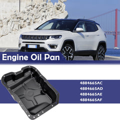KOONDHEEND oil pan compatible with Jeep, Dodge, and Chrysler models.