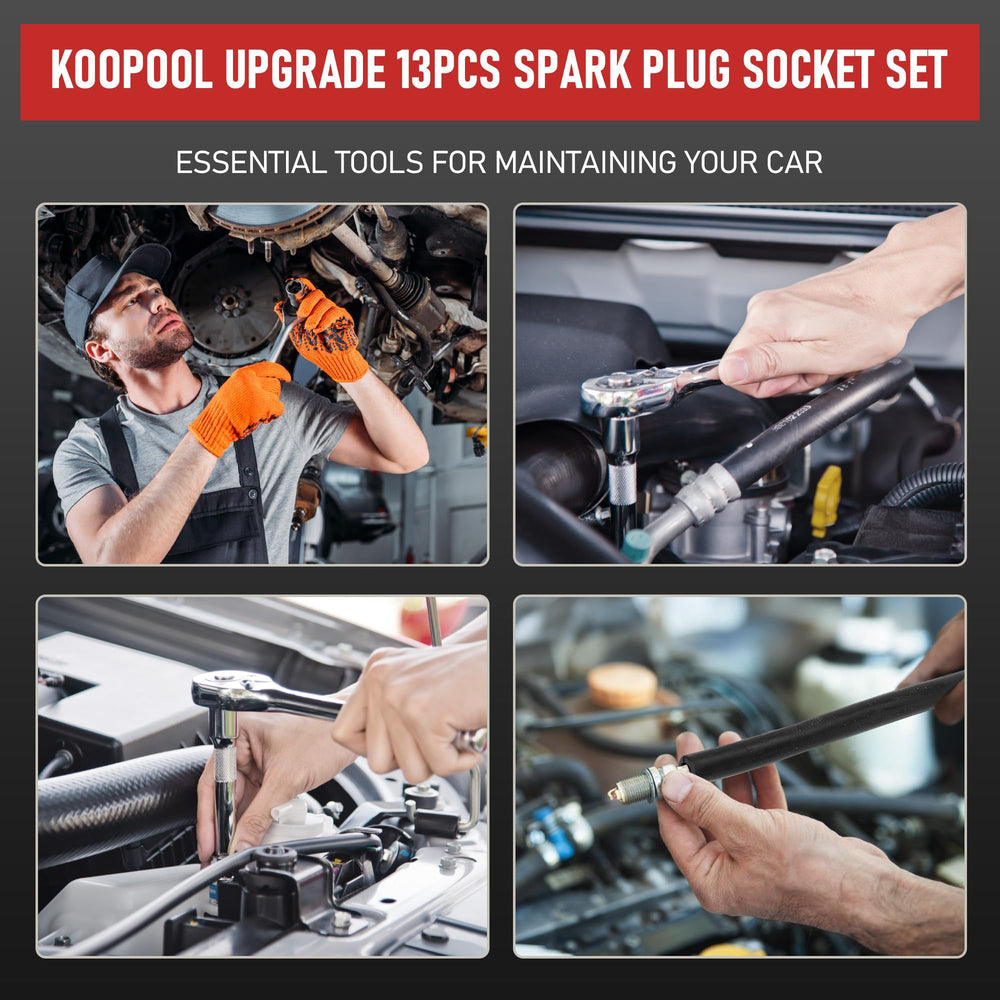 KOOPOOL blow-molded case keeps all components organized.