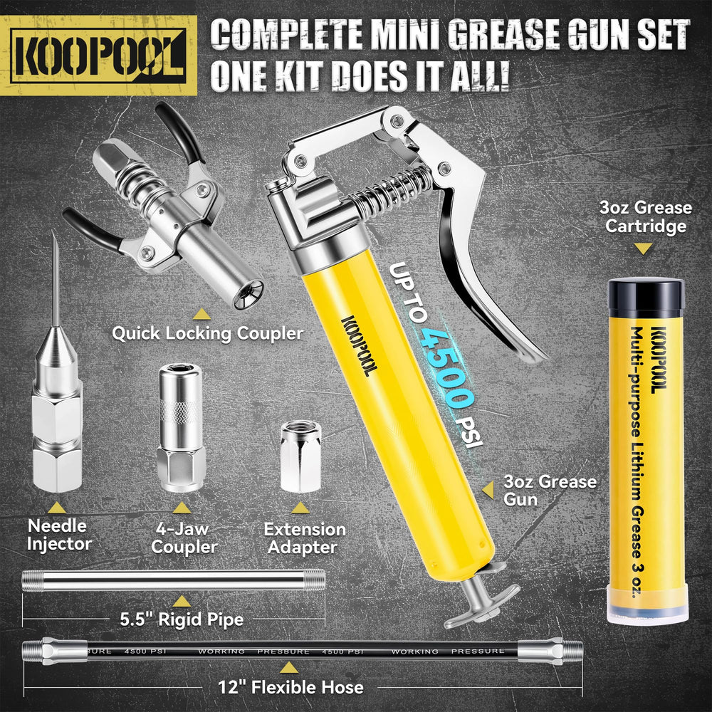 KOOPOOL double-handle 6-jaw coupler close-up showing tight seal