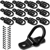 KOPKIO D-ring anchor package shows 12 anchors and screws for cargo securing