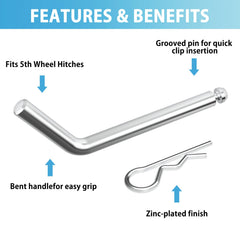 KOPKIO galvanised finish resists rust for outdoor trailer use