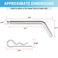 KOPKIO grooved pin positioned for versatile clip insertion