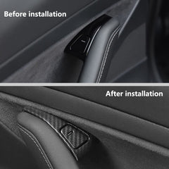 Korlot interior trim carbon fiber-ABS finish protects surfaces with style