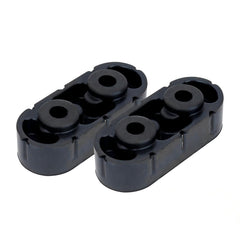 KOROP Exhaust Muffler Hanger Insulator 2pcs reduces vibration for smoother rides.