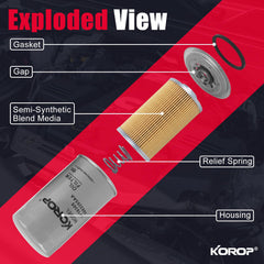 KOROP high-quality material emphasized in durable construction for reliable performance
