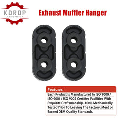 KOROP High-quality muffler hanger designed for long-lasting use.