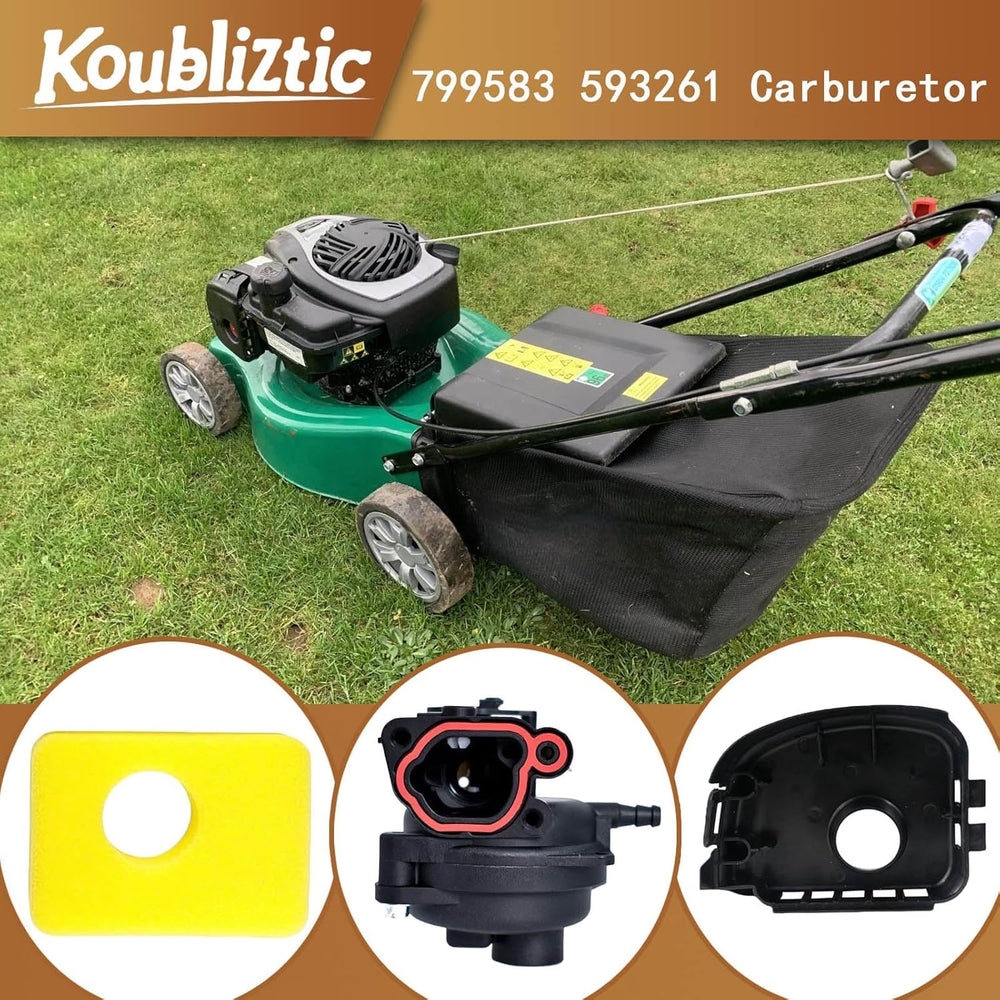 Koubliztic carburetor kit Bolens 21in packaged set with essential components