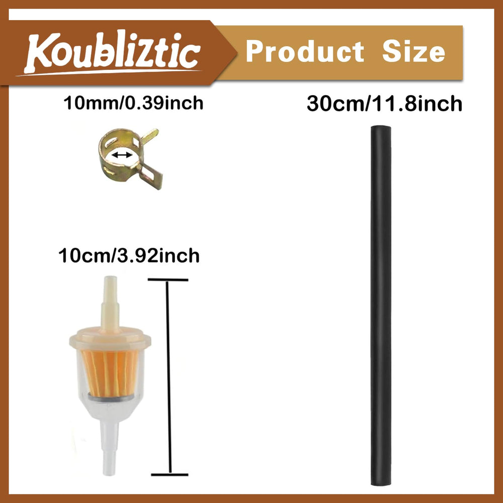 Koubliztic UC37181 fuel filter ready to cleanse fuel before delivery