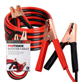 KOUPREY 12 ft jumper cables clamps closeup showing strong grip for safe starts