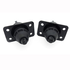 Bolt holes detail highlighting 9/16-12 thread compatibility