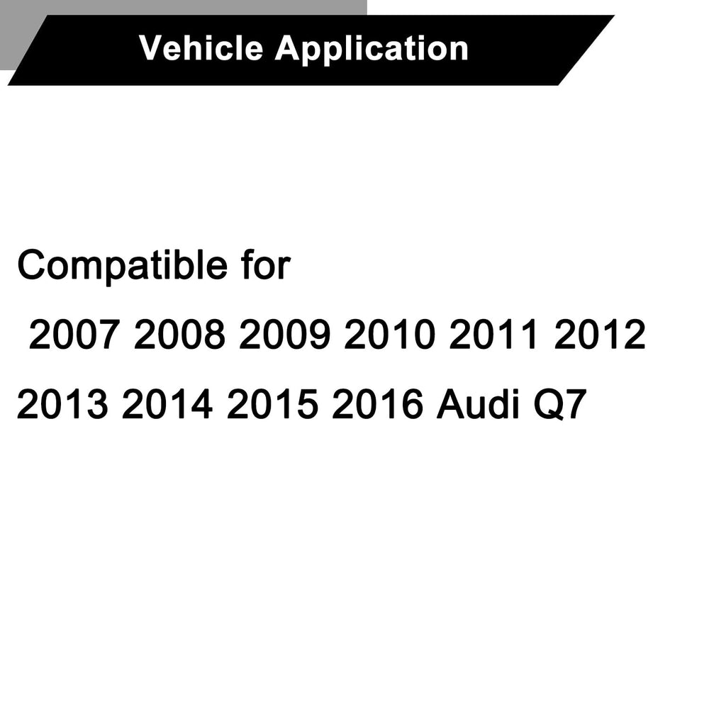 Koxuyim rear wiper blade on Audi Q7 included for complete coverage.