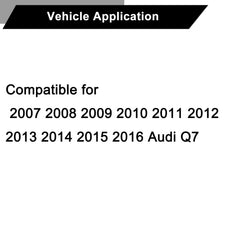 Koxuyim rear wiper blade on Audi Q7 included for complete coverage.