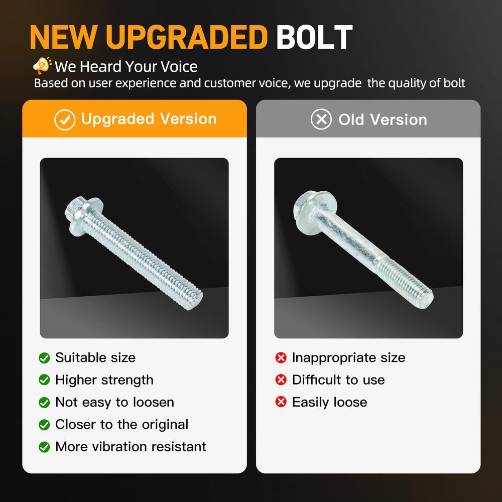 Kozlira drive belt idler pulley ensures smooth belt tracking.